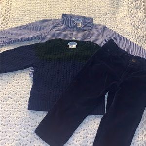 Jacadi Paris toddler boy outfit